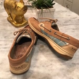 Sperry Shoes - Sperry Top-Sider Leather/Plaid Preppy (7.5)🌴☀️💕 Sperry Shoes - Sperry Top-Sider Leather/Plaid Preppy (7.5)🌴☀️💕